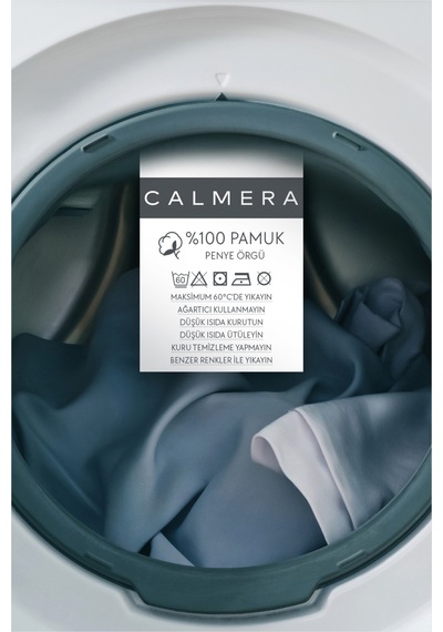 Calmera | %100 Pamuk Penye Lastikli Çarşaf | Çift Kişilik |