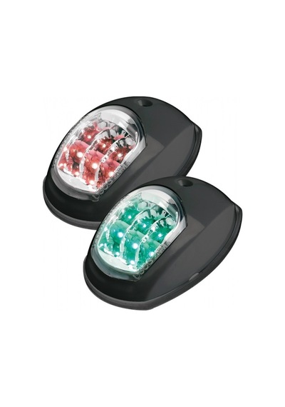 Siyah 12V Led Iskele Sancak Polikarbonat Seyir Feneri