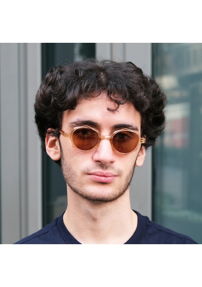 Tony Nude Unisex Güneş Gözlüğü Bej