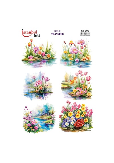 Sulu Transfer Kağıdı 25x35cm St-992
