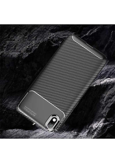 Xiaomi Redmi 7A Kilif Karbon Silikon Case 389460897