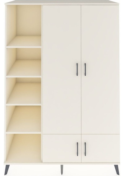 Kronos Dolap 6 Raflı 4 Kapaklı Tek Askılı 132x59x195 Aytaşı-a... Aytaşı Kronos Dolap 6 Raflı 4 Kapaklı Tek Askılı 132x59x195 Aytaşı-a... Aytaşı