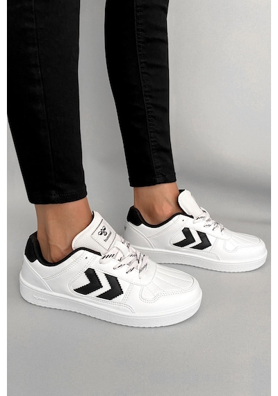 Hummel Court 1990 Unisex Spor Ayakkabı 900828-9124 Beyaz - Siyah