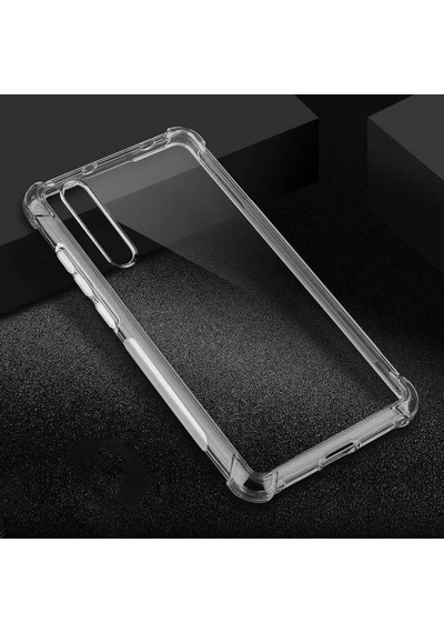 Huawei P20 Pro Kılıf Zore Nitro Anti Shock Silikon Kılıf Renksiz