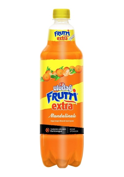 Uludağ Frutti 1 Lt 6 Lı Karma Paket - Mandalina - Orman Mey -yeşil Limon