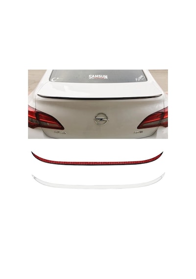 Opel Astra J Bagaj Çıtası Spoiler Parlak Beyaz 120cm