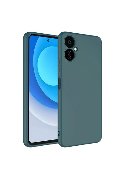 Tecno Camon 19 Neo Kılıf Zore Mara Lansman Kapak Koyu Yeşil