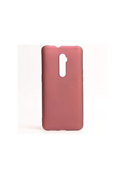 Oppo Reno 10x Zoom Kılıf Esnek Yapılı İnce Slim Silikon Kapak Ryc/premier Bordo