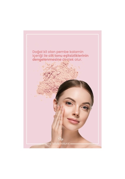 Bade Natural Ton Eşitleyici ve Yüksek Koruyucu Pembe Stick Güneş Kremi SPF50 16 G
