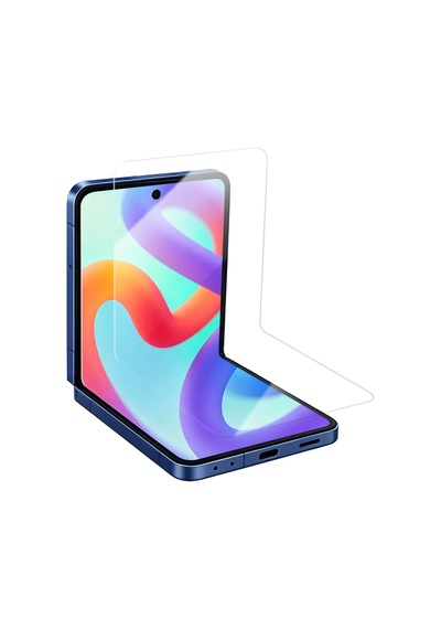 Galaxy Z Flip 8 Uyumlu Mohseven Internal Film Pet İç Ekran Koruyucu Şeffaf