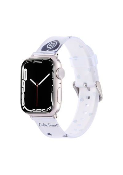 Apple Watch 40mm Uyumlu Krd-156 Silikon Kordon - Kalp