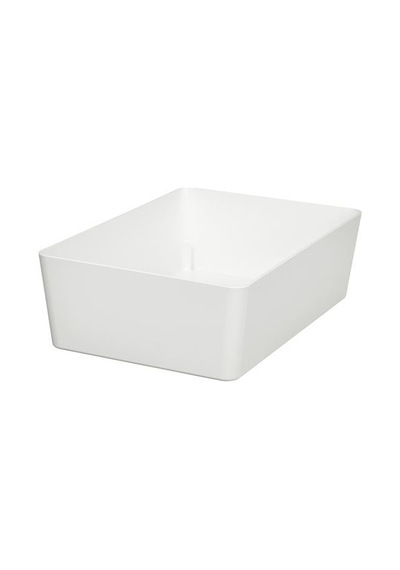 Ikea Kuggıs Kutu, Beyaz, 18x26x8 Cm