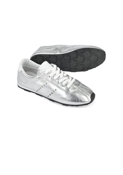 Ziya, Kadın Hakiki Deri Sneaker 1511035z6300 Gümüş 1511035z6300 991 Gümüş