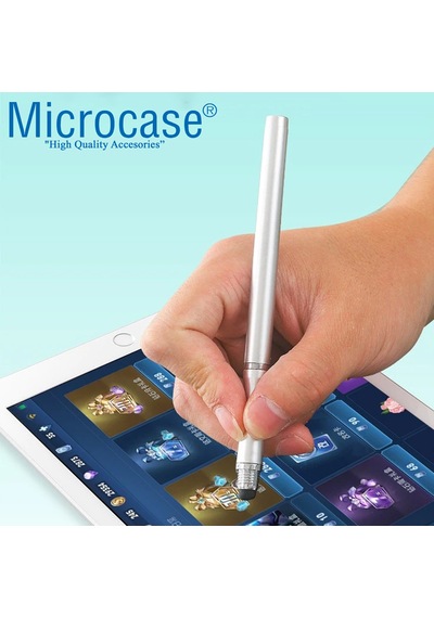 Telefon Tablet 2in1 Disk Uçlu Stylus Pen Dokunmatik Kalem -AL3464