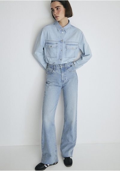 Mavi - Victoria All Blue Açık Mavi Jean Pantolon 101072-34111-Mavi Mavi - Victoria All Blue Açık Mavi Jean Pantolon 101072-34111-Mavi