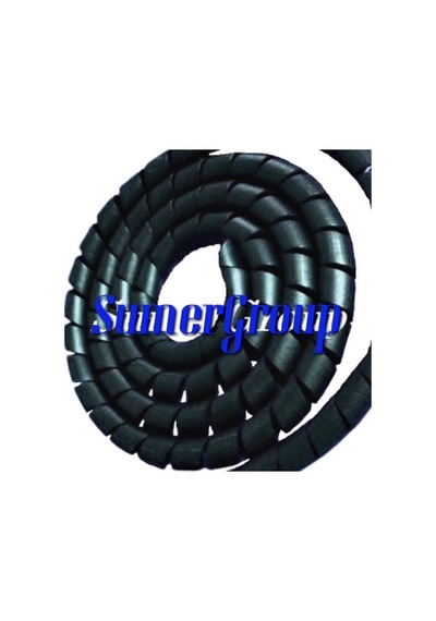Sumergroup Spiral Hortum Kılıfı Siyah 32Mm 25Metre