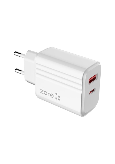 Zore Play Serisi Pl07 Type-c To Type-c 2in1 Pd Seyahat Şarj Aleti 20w .