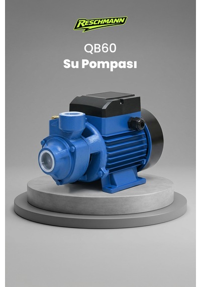 Reschmann R-qb60 Micro Vortex Pompa Su Pompası 0.5 Hp 1 Inc