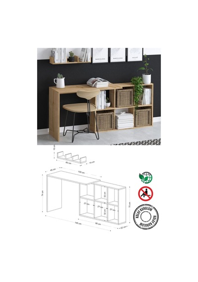 Decormet Blake Çalışma Masası Diğer Decormet Blake Çalışma Masası Diğer