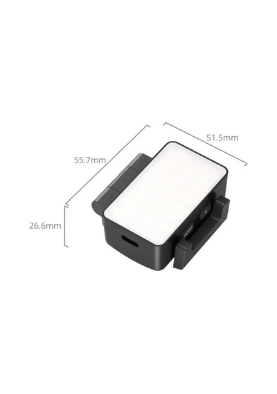Smallrig 5745 Djı Osmo Pocket 3 İçin Rgbww Led Video Işığı