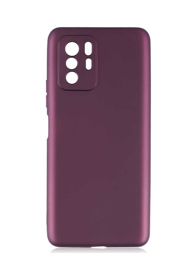 Xiaomi Poco X3 Gt Kılıf Zore Premier Silikon Kapak Mürdüm