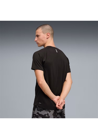 Puma M Pwrtraın Fabrıc Mıx Erkek T-shirt 528535-38 Sarı
