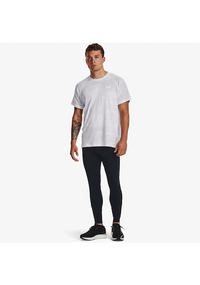 Under Armour Qualifier Elite Erkek Siyah Antrenman Taytı Düz 1379296 Siyah
