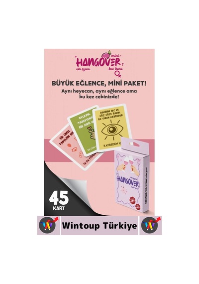 Eğlenceli Arkadaş Parti Özel Gün Kız Kıza Cesur İtiraf Oyun Hangover Mini İçki Oyunu-kızlar Gecesi