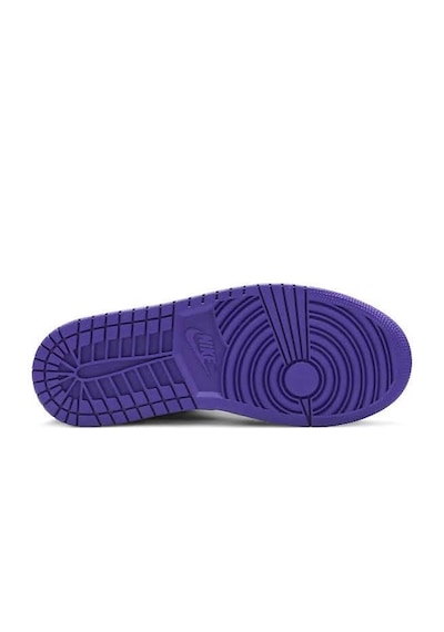 Nike Air Jordan 1 Mid Hulk Basketbol Ayakkabısı Mor - Yeşil