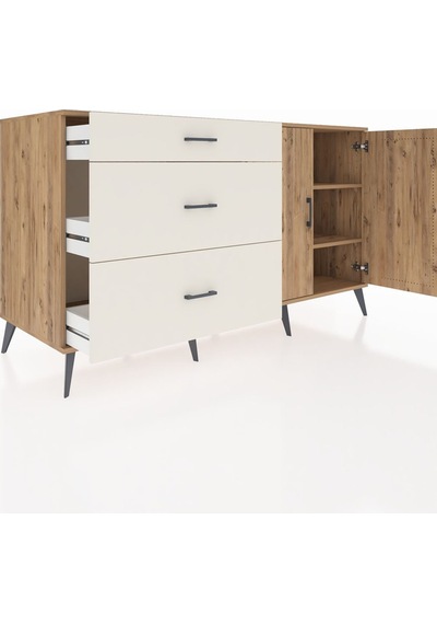Kronos Konsol 2 Raflı 3 Çekmeceli 2 Kapaklı 176x59x99 Çam-çam/aytaşı Atlas Çam/aytası - Atlas Çam Kronos Konsol 2 Raflı 3 Çekmeceli 2 Kapaklı 176x59x99 Çam-çam/aytaşı Atlas Çam/aytası - Atlas Çam