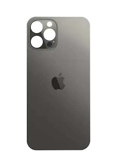 İphone 12 Pro Arka Pil Kapağı Cam Siyah