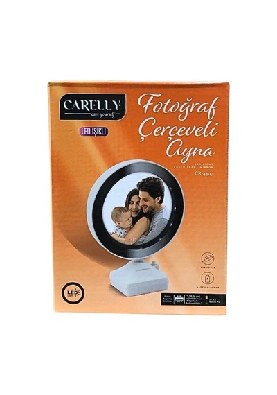 Ledli Fotoğraf Çerçeveli Ayna