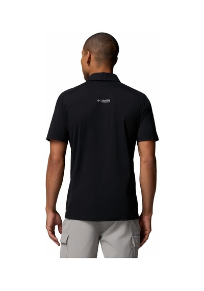 Columbia Diamond Peak Pro Erkek Kısa Kollu Polo Tişört-9220 Siyah
