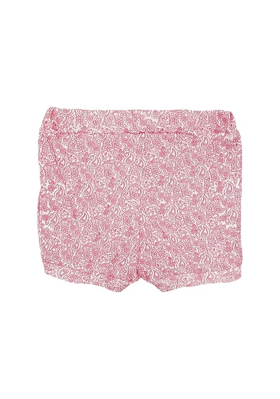 S-Mall Bibaby Pink Flowers Şortlu Jakarlı Bebek Takımı - 2 Li - Pembe