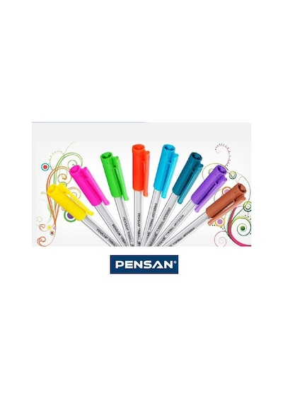 Pensan Triball Tükenmez Kalem 12 Li Renk Seçenekli