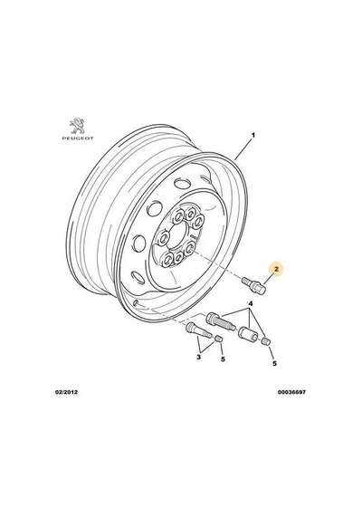 Bijon Saplaması Boxer 1.8 Peugeot 5405.76