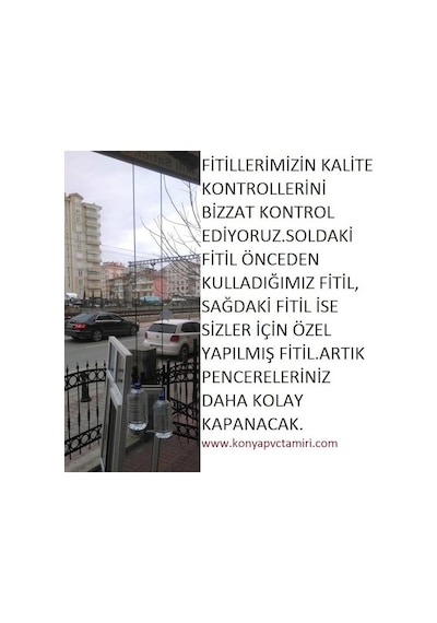Fan 03 Siyah Sabit Cam Contası Birçok Markaya Uyumlu Epdm Kauçuk-1