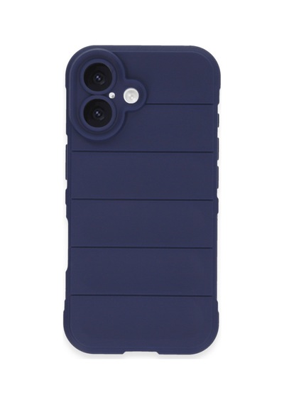 Newface Apple Uyumlu iPhone 16 Plus Kılıf Optimum Silikon - Lacivert Lacivert