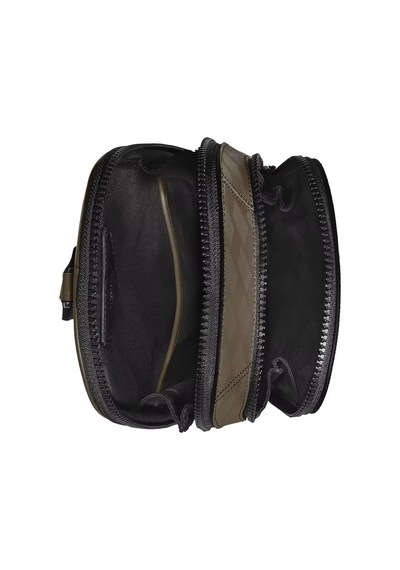 Montblanc Extreme Deri Orta Boy Vücut Çantası 221602 Haki