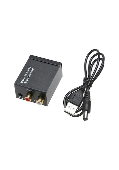 SPEEDUF Dijital To Analog 3.5mm Optik Ses Tos Çevirici