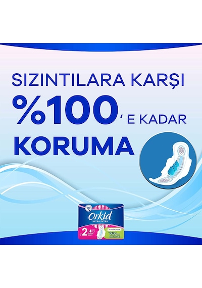 Orkid Ultra Extra Koruma Hijyenik Ped Uzun 5 x 7'li