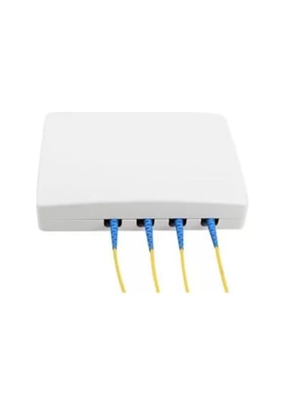 Teldata Tld-ftth465 Ftth Sonlandırma Kutusu Sımplex-4 Port-ındoor-whıte