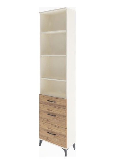 Arges Dolap 4 Raflı 3 Çekmeceli 60x30x243 Aytaşı-çam Aytaşı