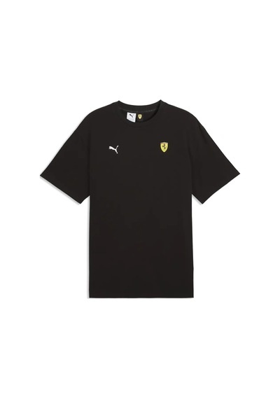 Puma Ferrari Car Graphic Tee 2 Erkek Siyah T-shirt & Polo