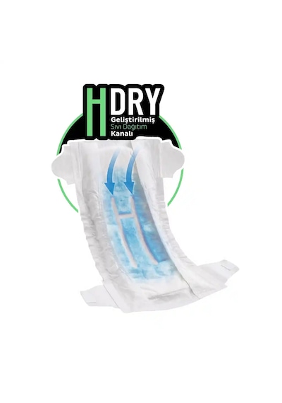 Sleepy Natural Double Soft Ultra Paket Bebek Bezi 6 Numara Xlarge 62 Adet
