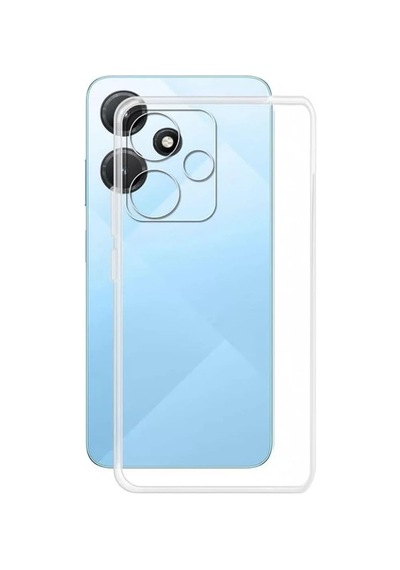 İnfinix Hot 30i Uyumlu Kılıf Lüx Şeffaf Silikon