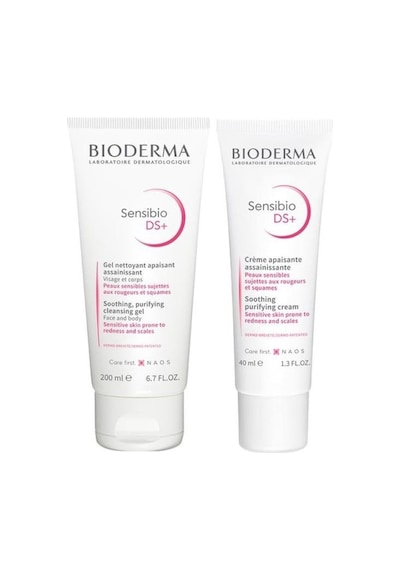 Bioderma Sensibio Ds+ Foaming Gel 200 ML + Sensibio Ds+ Cream 40 ML