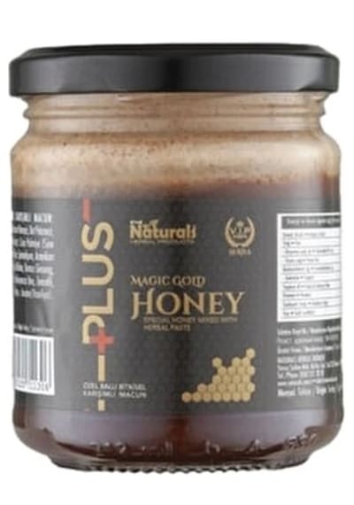 Naturals Bitkisel Macun Gold Plus Honey 240 Gr