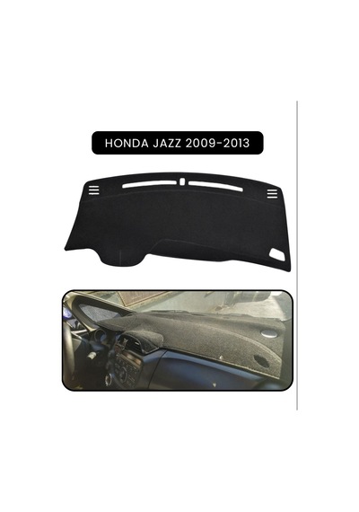 Honda Jazz 2009-2013torpido Koruma Halısı Siyah Kenar