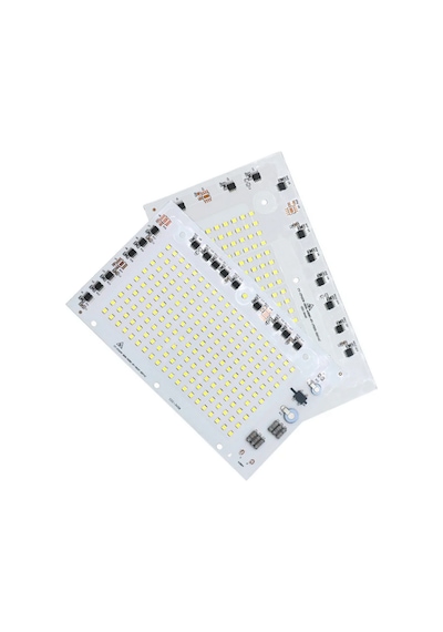 220 Volt 100 Watt Gün Işığı Hazır Projektör Pcb Ledi Smd 2835 Ledli Projektör Kartı